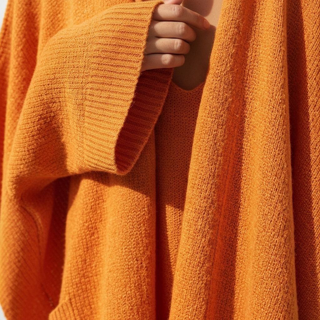 The Over cardigan styling