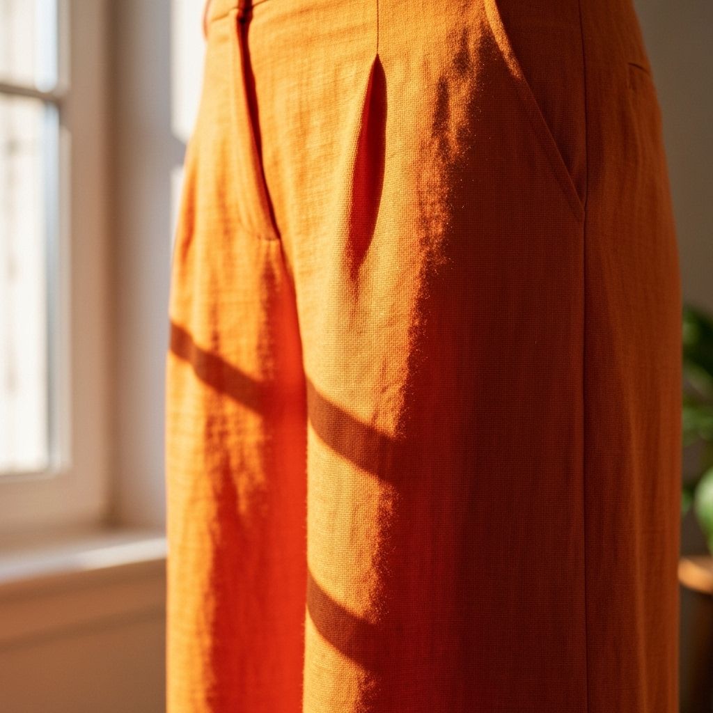 Wide pants versatility